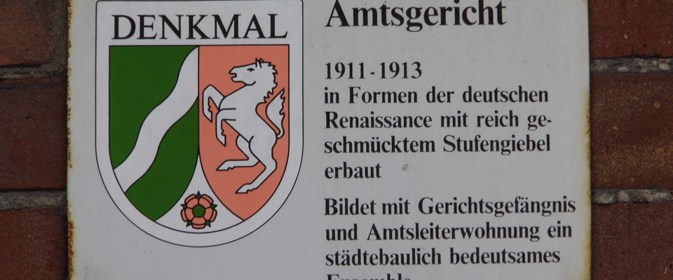 Denkmalschild